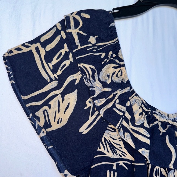 Hilo Hattie Navy and White Midi Dress - Picture 9 of 9
